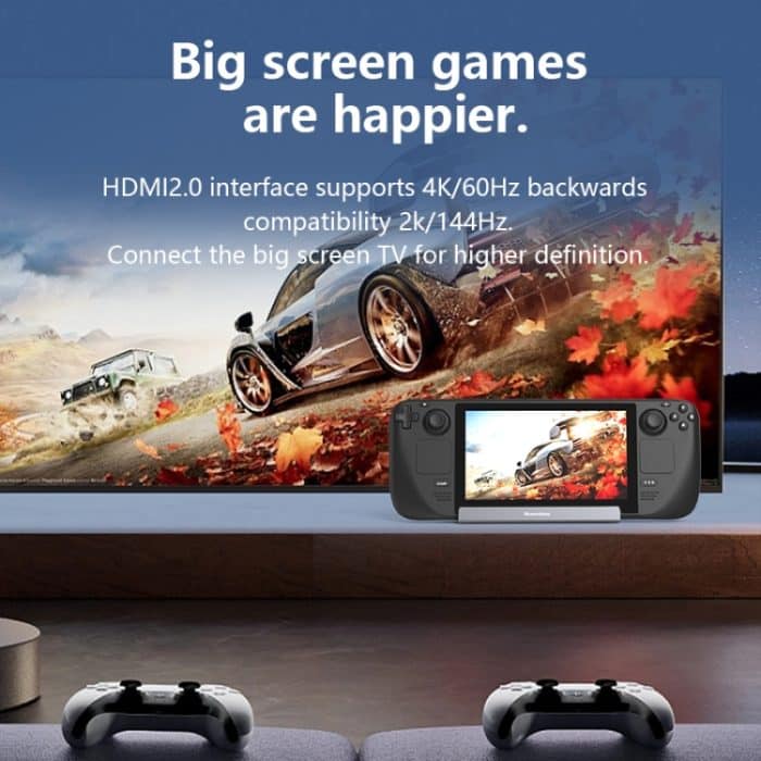 Für Steam Deck/ROG Blueendless DS601 Typ-C Spielkonsole Basis HUB Docking Station, 6-in-1 – Bild 7