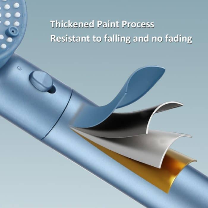 Hochdruck-Handbrause mit 5 Sprühmodi, gefilterter Duschkopf, Basic Silver, Kit Silver, Basic White, Kit White, Basic Gray, Kit Gray – Bild 10