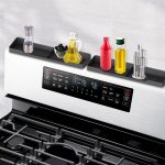 1 paar Küche Silikon Ofen Lagerung Rack Integrierte Röster Gewürz Veranstalter, Black, Gray, Beige – Bild 2