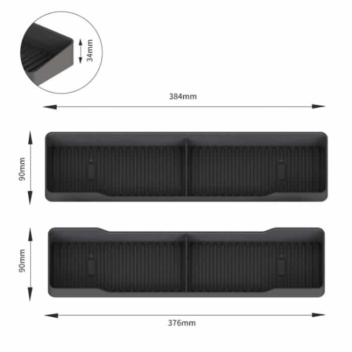 1 paar Küche Silikon Ofen Lagerung Rack Integrierte Röster Gewürz Veranstalter, Black, Gray, Beige – Bild 3