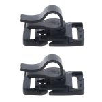 AOTU AT9005, 2 Stück, verstellbarer Wasserbeutel-Clip, 360 Grad drehbar, Outdoor-Rucksack-Zubehör, Trinkbeutel-Schlauch-Clip