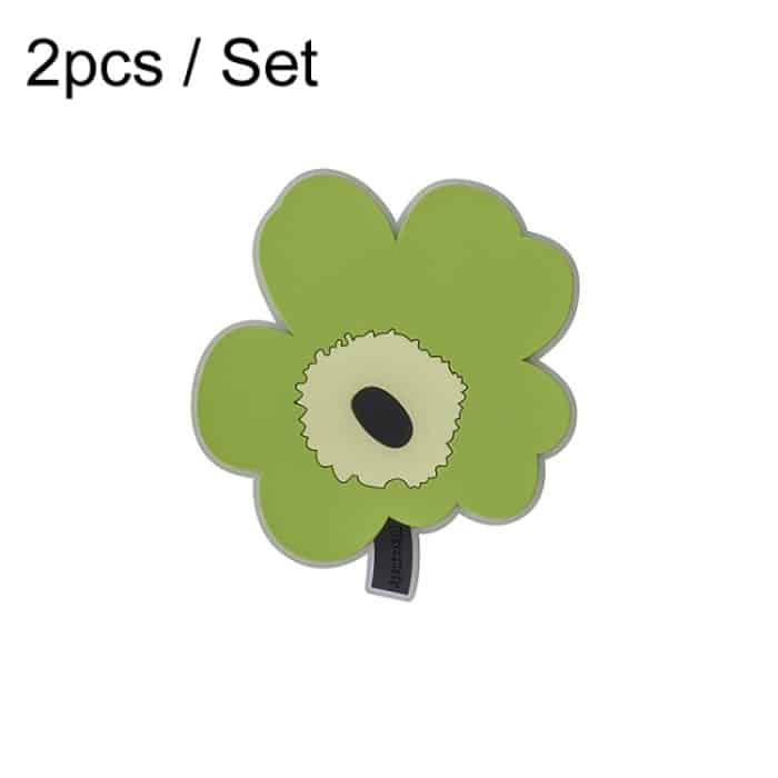 2 teile/satz Haushalt Blatt Wärmedämmung Matte Küche Hohe Temperatur Beständig Backen Tischsets, Green Small, Yellow Small, Blue Small, Green Large, Yellow Large, Blue Large – Bild 1