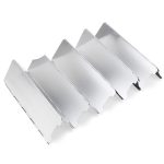 AOTU AT6344-1 10 teile/satz Outdoor Camping Mit Pins Aluminium Herd Windschutzscheibe – Bild 4