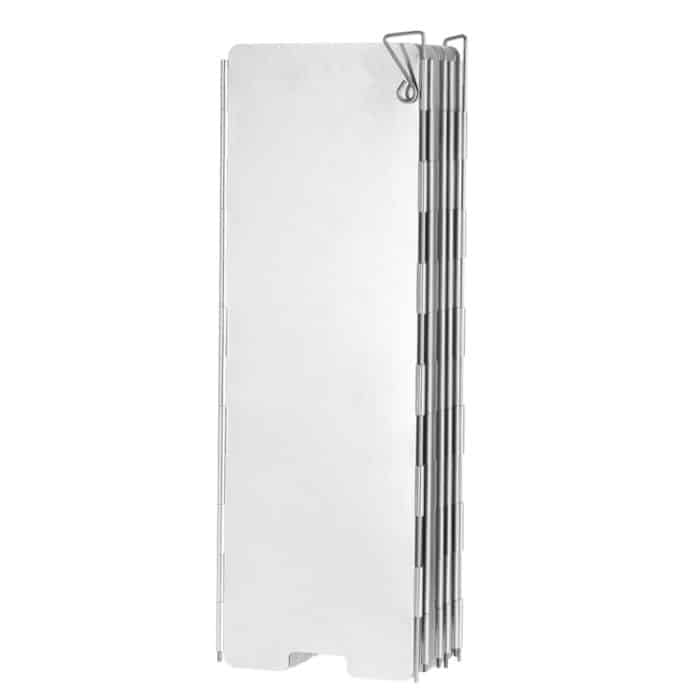 AOTU AT6344-1 10 teile/satz Outdoor Camping Mit Pins Aluminium Herd Windschutzscheibe – Bild 5