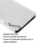 AOTU AT6344-1 10 teile/satz Outdoor Camping Mit Pins Aluminium Herd Windschutzscheibe – Bild 6