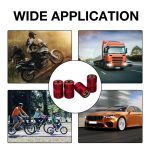 4 teile/satz Laterne Geister Kopf Reifen Modifizierte Ventil Kappe – Bild 3