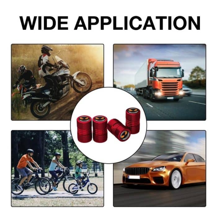 4 teile/satz Laterne Geister Kopf Reifen Modifizierte Ventil Kappe – Bild 3