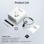 TELESIN MNM-002 Magsafe Magnetischer Saugnapf für Mobiltelefone zum Aufhängen am Hals, POV-Betrachtungswinkel, Lazy Stand – Bild 12