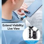 TELESIN MNM-002 Magsafe Magnetischer Saugnapf für Mobiltelefone zum Aufhängen am Hals, POV-Betrachtungswinkel, Lazy Stand – Bild 3