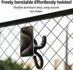 TELESIN P3-FM-02 Flexibles magnetisches Saug-Handy-Stativ Magsafe Octopus Desktop Feste Halterung – Bild 6