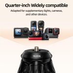 TELESIN P3-FM-02 Flexibles magnetisches Saug-Handy-Stativ Magsafe Octopus Desktop Feste Halterung – Bild 7