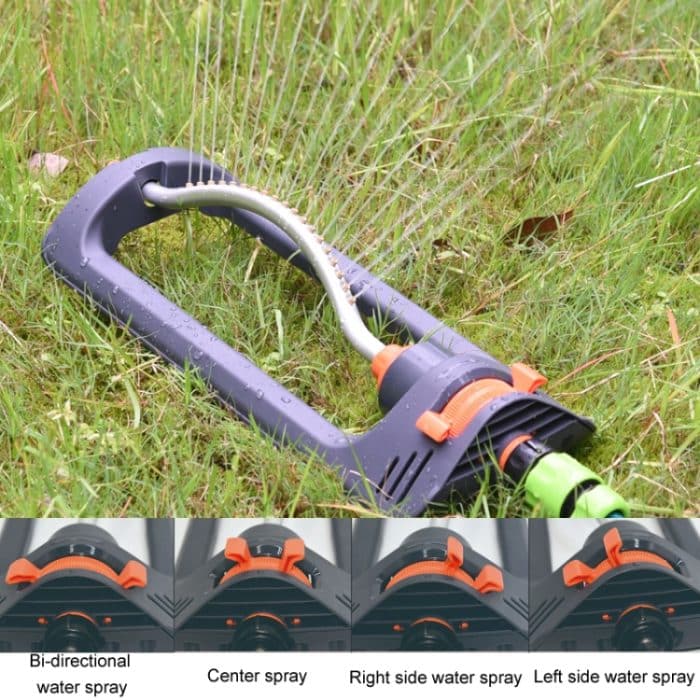 Automatischer Schwenk-Sprinkler, Garten-Rasenbewässerungsdüse, Gartensprinklerdüse, Automatic Swing Sprinkler (19 Holes) – Bild 7