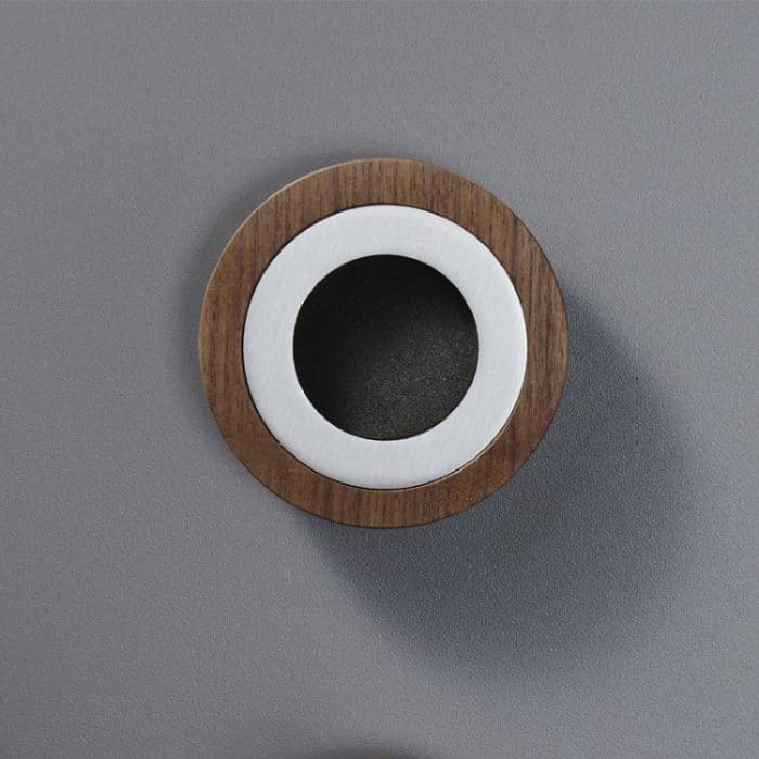 TBD0604900102.jpg Wandregal aus Walnussholz, For Dyson Hair Dryer, For Dyson Nozzle, For Dyson Hair Dryer Plug – Bild 1