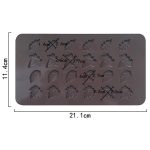 24 Grids Baum Blatt Silikon Schokolade Form DIY Handgemachte Seife Form – Bild 3