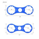 Mountainbike Gabel Krone Schlüssel Stoßdämpfer Abdeckung Entfernung Werkzeug – Bild 3