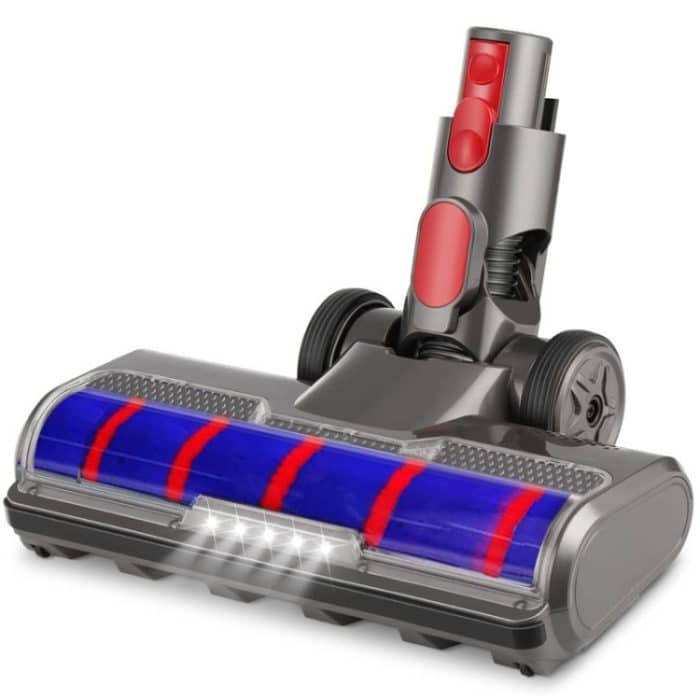 Für Dyson V7 V8 V10 V11 Staubsauger Motor Kopf Weichen Borsten Roller Pinsel Mit Licht – Bild 1