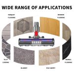 Für Dyson V7 V8 V10 V11 Staubsauger Motor Kopf Weichen Borsten Roller Pinsel Mit Licht – Bild 5