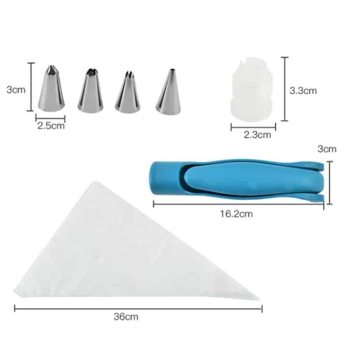 DIY Keks Kuchen Dekorieren Pen Set Haushalt Backen Werkzeuge – Bild 2