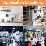 4 kanäle Kommerziellen Küche Timer Mit Laut Alarm Einstellbare Kochen Erinnerung, EU Plug, US Plug, UK Plug, AU Plug – Bild 7