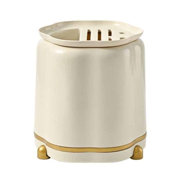 Rotierender Messerständer für die Küche, multifunktionales Besteckregal, All-in-One-Aufbewahrungsregal für Essstäbchen für den Haushalt – Bild 1