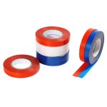 2 stücke Rebschnitt Maschine Umreifung Band Gartenarbeit Taping Zubehör, Red, Blue, White – Bild 2