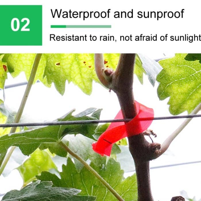 2 stücke Rebschnitt Maschine Umreifung Band Gartenarbeit Taping Zubehör, Red, Blue, White – Bild 5