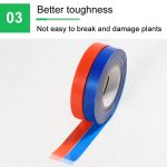 2 stücke Rebschnitt Maschine Umreifung Band Gartenarbeit Taping Zubehör, Red, Blue, White – Bild 6