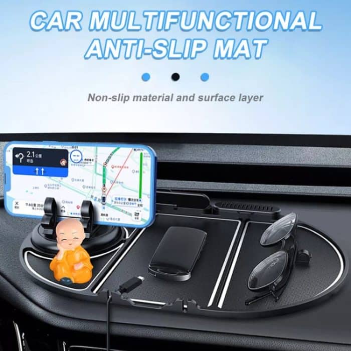 Autotelefonhalter Mittelkonsole Silikon Anti-Rutsch-Pad, CH09 – Bild 12