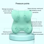 Nacken-Nackenmassagegerät, Cervical Corretor, Akupressur, C-Typ, Traktionsunterstützung, Massagekissen – Bild 3