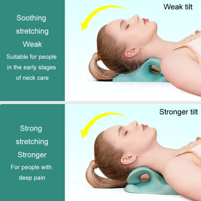 Nacken-Nackenmassagegerät, Cervical Corretor, Akupressur, C-Typ, Traktionsunterstützung, Massagekissen – Bild 6