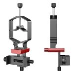 Tridaptor Digiscoping Adapter 3-Achsen Teleskop Telefonhalterung für Binokular Monokular Mikroskop, With Buetooth, Without Bluetooth – Bild 8