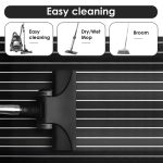 Yacht-Imitat-Teak-Anti-Rutsch-Deck-EVA-Matte, 240x60x0.6cm Black White, 240x90x0.6cm Black White, 240x45x0.6cm Black White – Bild 4