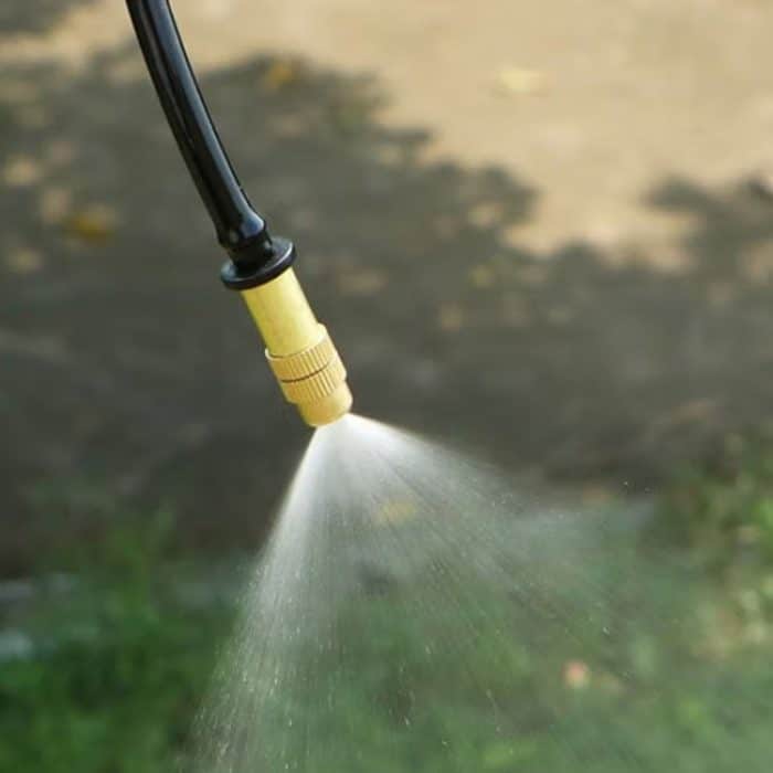 2 stücke 4/7mm Stacheldraht Zerstäubung Spray Düse Gartenbau Und Gewächshaus Bewässerung Micro Spray Header, Bronze Heads – Bild 6