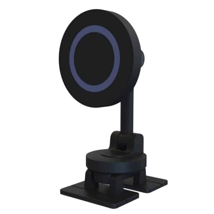 TBD0604918201A.jpg Mittelkonsole 360° drehbarer magnetischer Autotelefonhalter aus Zinklegierung für die Fahrzeugnavigation, Magnetic Holder – Bild 1