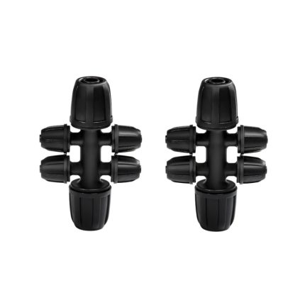 2 stücke 8/11 Zu 4/7 Dual Locking Minderer Tropf Bewässerung Armaturen Gartenarbeit Schlauch Sprinkler Stecker, 6 Way, 4 Way, 3 Way