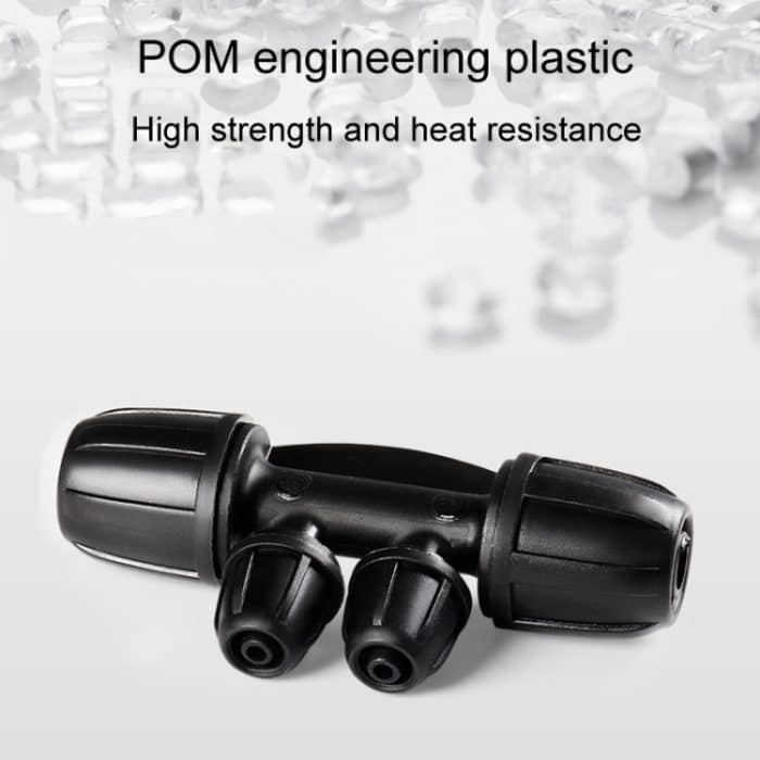 2 stücke 8/11 Zu 4/7 Dual Locking Minderer Tropf Bewässerung Armaturen Gartenarbeit Schlauch Sprinkler Stecker, 6 Way, 4 Way, 3 Way – Bild 5