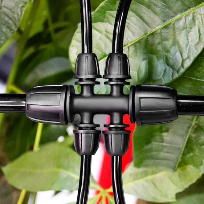 2 stücke 8/11 Zu 4/7 Dual Locking Minderer Tropf Bewässerung Armaturen Gartenarbeit Schlauch Sprinkler Stecker, 6 Way, 4 Way, 3 Way – Bild 7