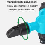 Automatische rotierende Kunststoff-Bodensprinkler Garten Rasen Dreieck Sprühdüsen – Bild 7