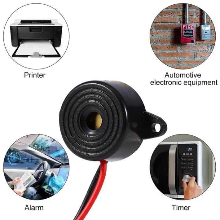 SFM-20B DC3-24V 95dB Hohe Dezibel Dauerton Alarm Aktive Piezo Summer – Bild 5