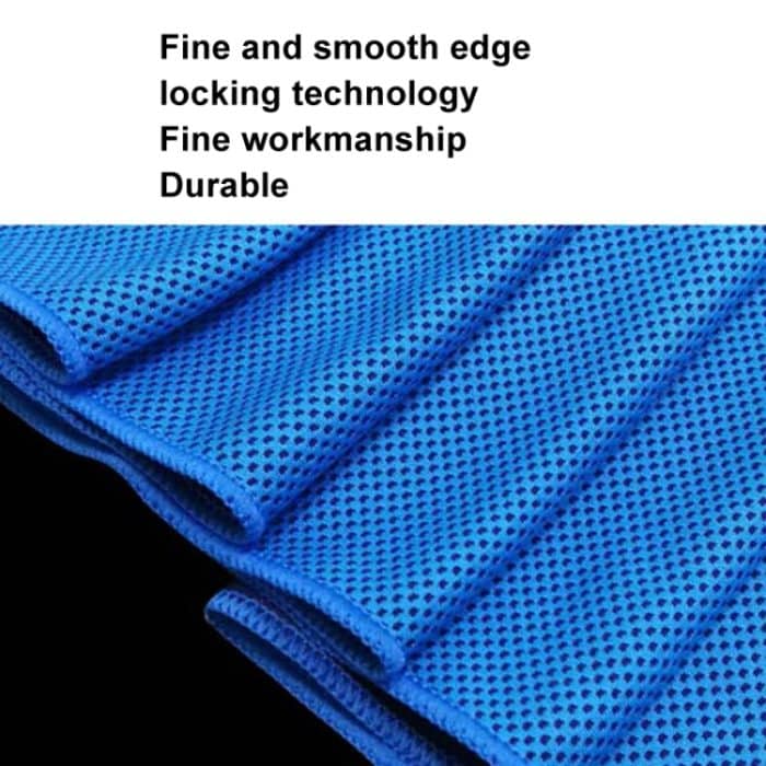 U-förmiges Kapuzenhandtuch mit Kältegefühl, für Strand, Camping, Fitness, Sonnenschutz, schnelltrocknend, Sport, kühlendes Stirnband, 65x30cm – Bild 5