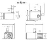 DC12V Solar Micro Brushless Kaltwasser-Umwälzpumpe für Brunnen, QR50E – Bild 5