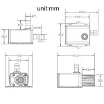 Bürstenlose Umwälzpumpe für Kaltwasserbrunnen mit USB-Stromversorgung, QR50A – Bild 4