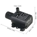 DC12V Solar Micro Brushless Kaltwasser-Umwälzpumpe für Brunnen, QR50H – Bild 3