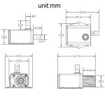 DC12V Solar Micro Brushless Kaltwasser-Umwälzpumpe für Brunnen, QR50C – Bild 4