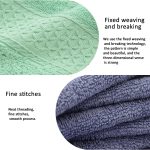 3-teiliges Handtuchset aus Baumwolle, 1 Badetuch, 1 Handtuch, 1 Gesichtstuch für Badezimmer im Hotel – Bild 5