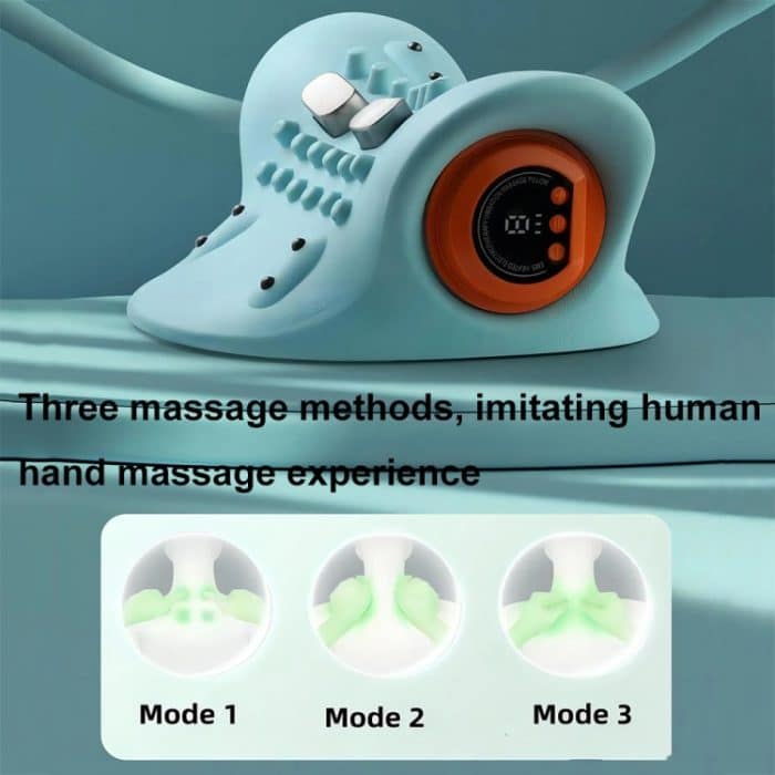 JJ-001 EMS Hot Compress Pulse Multifunktionales Schulter- und Nackenmassagegerät – Bild 5
