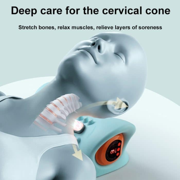 JJ-001 EMS Hot Compress Pulse Multifunktionales Schulter- und Nackenmassagegerät – Bild 8