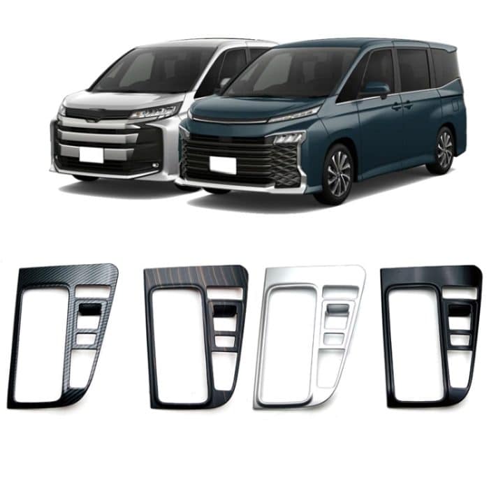 Für Toyota 2022 VOXY NOAH 90 Serie Rechtslenker Front Gear Trim Rahmen, Gasoline Version, Hybrid Version – Bild 5