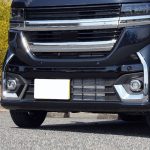 Für 2024 Suzuki Spacia Custom MK04 Serie Rechtslenker Nebelscheinwerferabdeckung Galvanikrahmen – Bild 4