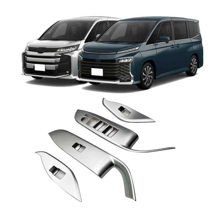Für Toyota 2022 VOXY/Noah 90 Serie Rechtslenker Glas Schalter Panel Modifikation Aufkleber – Bild 1